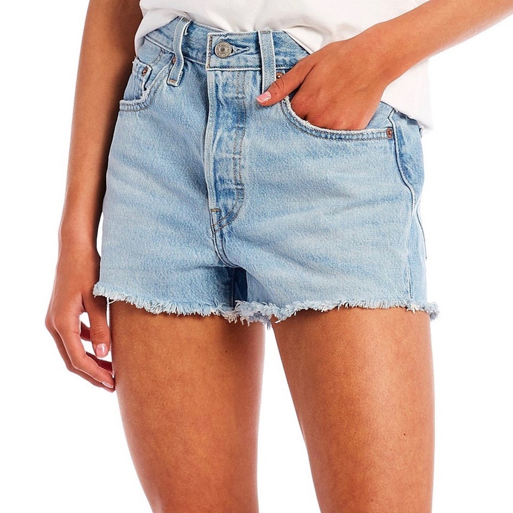 Levi's 501 Original Denim Shorts Light Wash